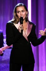 MILEY CYRUS Performs at Women