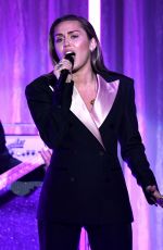 MILEY CYRUS Performs at Women