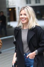 MOLLIE KING Leaves BBC Studio in London 03/16/2019