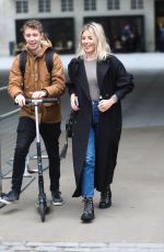 MOLLIE KING Leaves BBC Studio in London 03/16/2019