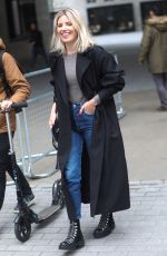 MOLLIE KING Leaves BBC Studio in London 03/16/2019
