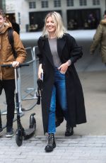 MOLLIE KING Leaves BBC Studio in London 03/16/2019