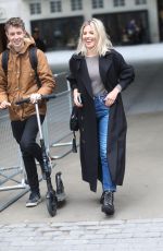 MOLLIE KING Leaves BBC Studio in London 03/16/2019