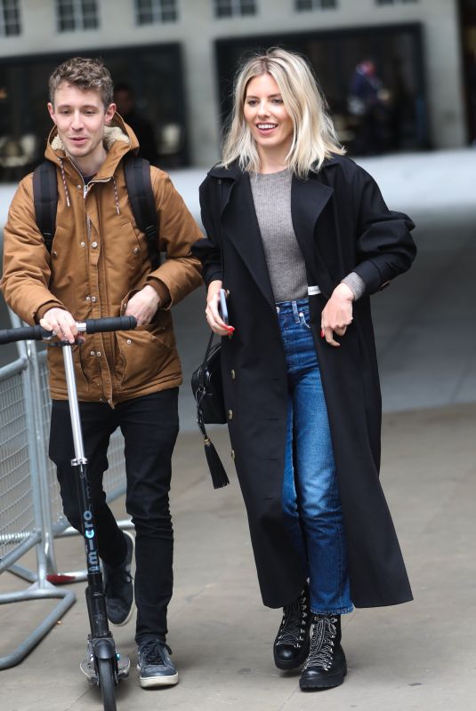 MOLLIE KING Leaves BBC Studio in London 03/16/2019