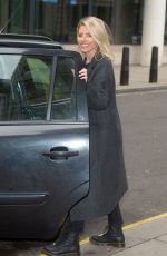 MOLLIE KING Leaves Radio One Studios in London 03/02/2019