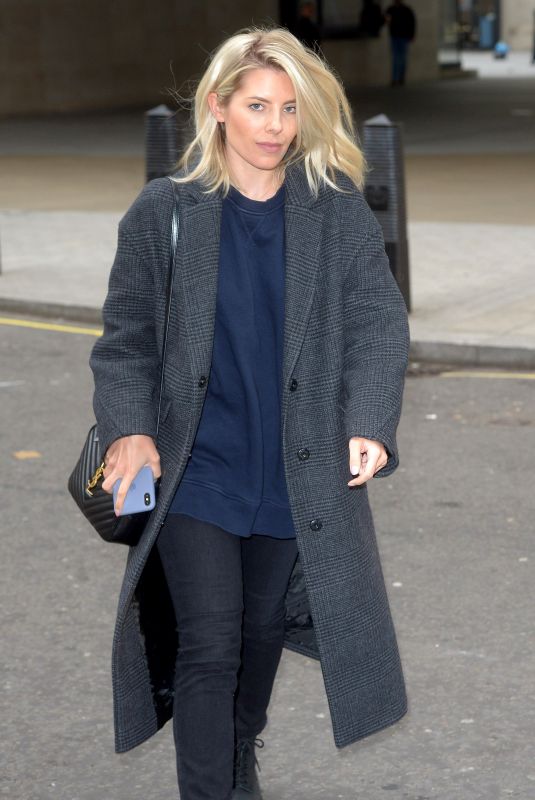 MOLLIE KING Leaves Radio One Studios in London 03/02/2019