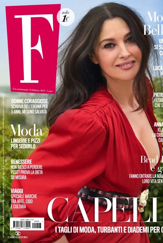 MONICA BELLUCCI in F Magazine, February 2019