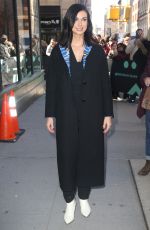 MORENA BACCARIN Arrives at AOL Build in New York 03/26/2019