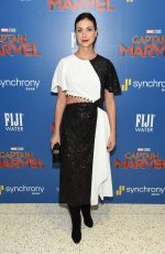 MORENA BACCARIN at Captain Marvel Screening in New York 03/06/2019