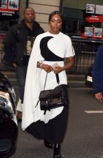 NAOMI CAMPBELL Arrives at Vogue Party in Paris 03/03/2019