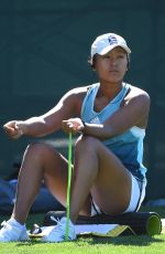 NAOMI OSAKA Training for 2019 Indian Wells Masters 1000 Tennis 03/07/2019