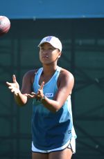 NAOMI OSAKA Training for 2019 Indian Wells Masters 1000 Tennis 03/07/2019