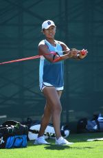 NAOMI OSAKA Training for 2019 Indian Wells Masters 1000 Tennis 03/07/2019