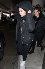 NAOMI SCOTT at LAX Airport in Los Angeles 03/21/2019