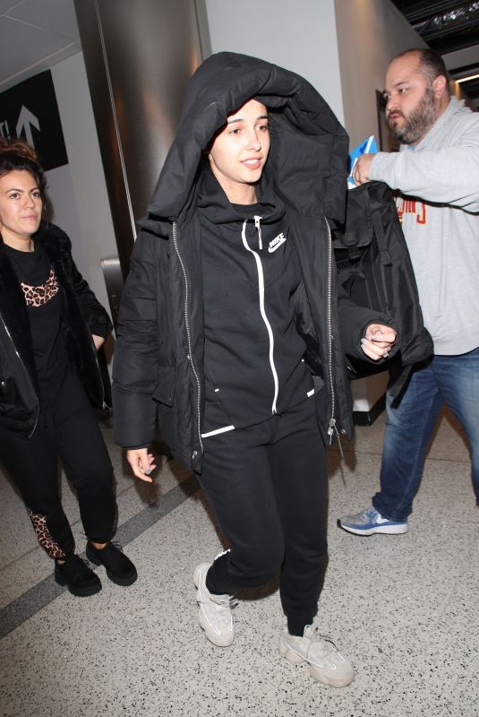 NAOMI SCOTT at LAX Airport in Los Angeles 03/21/2019