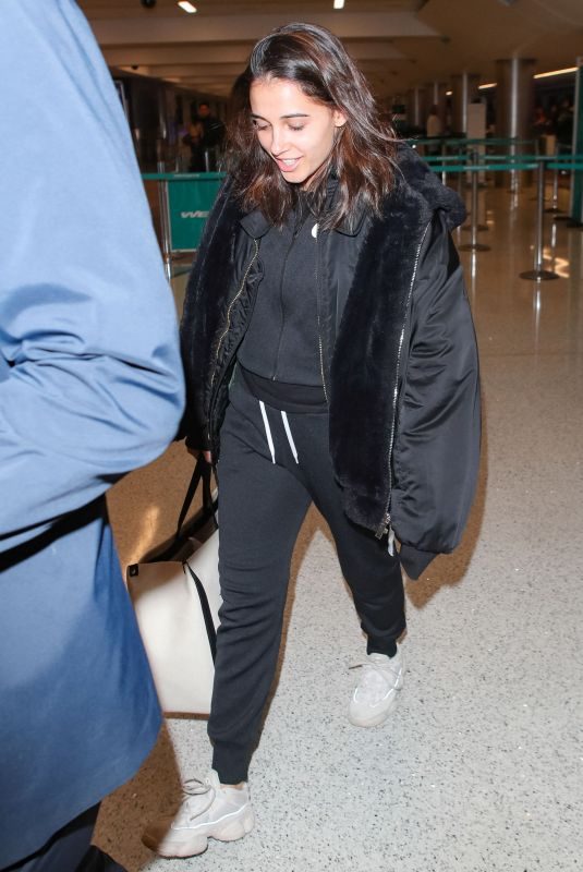 NAOMI SCOTT at Los Angeles International Airport 03/13/2019