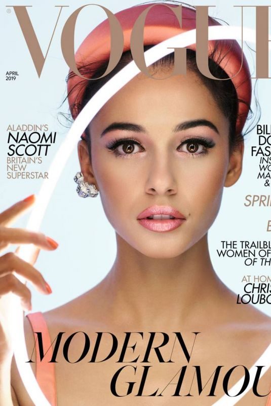 NAOMI SCOTT in Vogue Magazine, UK April 2019