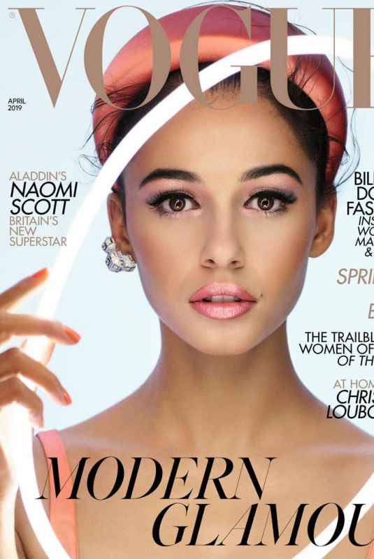 NAOMI SCOTT in Vogue Magazine, UK April 2019