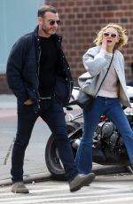 NAOMI WATTS and Liev Schreiber Out in New York 03/14/2019