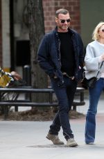 NAOMI WATTS and Liev Schreiber Out in New York 03/14/2019
