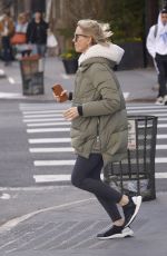 NAOMI WATTS Out Running in New York 03/28/2019