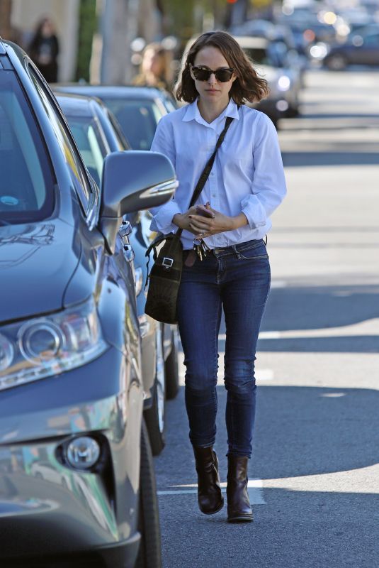 NATALIE PORTMAN Out and About in Los Angeles 03/13/2019