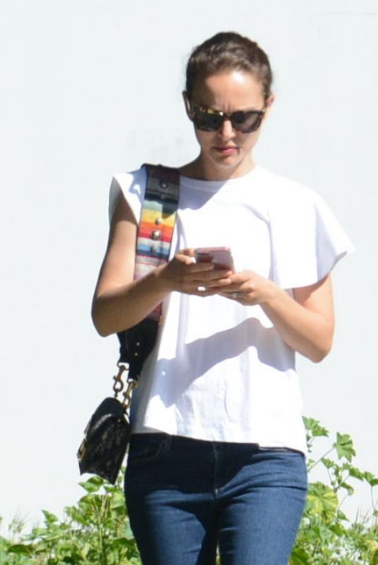 NATALIE PORTMAN Out for Lunch in West Hollywood 03/29/2019