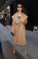 NAZANIN BONIADI Arrives at Good Morning America in New York 03/18/2019