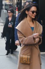 NAZANIN BONIADI Arrives at Good Morning America in New York 03/18/2019