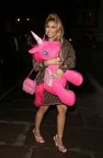 NICKI MINAJ Leaves Opium Restaurant & Club in London 03/11/2019