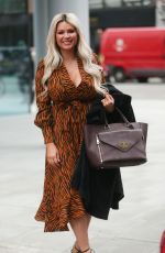 NICOLA MCLEAN Leaves ITN Studio in London 03/27/2019