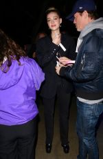 NICOLA PELTZ Arrives at Justin Timberlake Concert in Los Angeles 03/10/2019