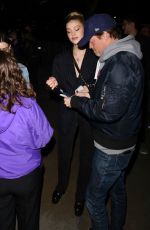 NICOLA PELTZ Arrives at Justin Timberlake Concert in Los Angeles 03/10/2019