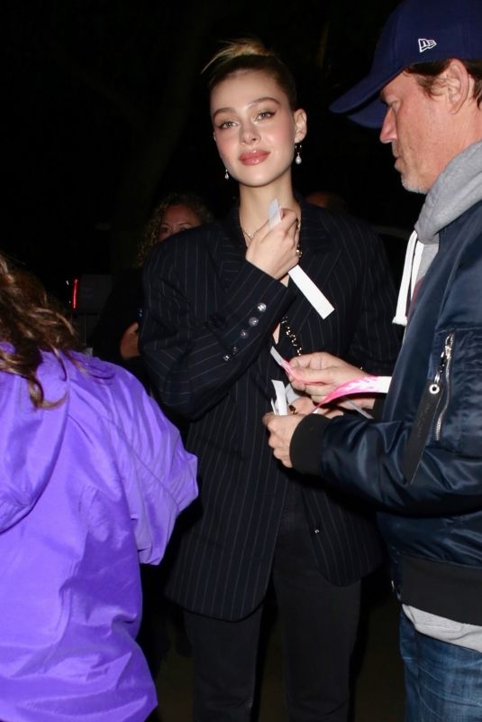 NICOLA PELTZ Arrives at Justin Timberlake Concert in Los Angeles 03/10/2019