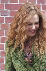 NICOLE KIDMAN and LILY RABE on the Set of The Undoing in New York 03/18/2019