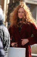 NICOLE KIDMAN on the Set of The Undoing in New York 03/14/2019