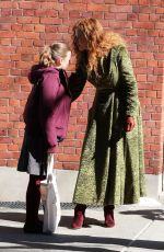 NICOLE KIDMAN on the Set of The Undoing in New York 03/18/2019