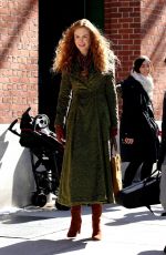 NICOLE KIDMAN on the Set of The Undoing in New York 03/18/2019