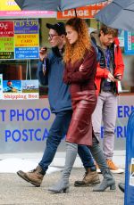 NICOLE KIDMAN on the Set of The Undoing in New York 03/21/2019