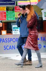 NICOLE KIDMAN on the Set of The Undoing in New York 03/21/2019