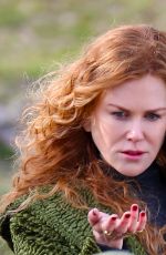 NICOLE KIDMAN on the Set of The Undoing in New York 03/27/2019
