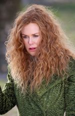 NICOLE KIDMAN on the Set of The Undoing in New York 03/27/2019