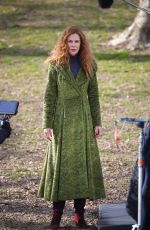 NICOLE KIDMAN on the Set of The Undoing in New York 03/27/2019