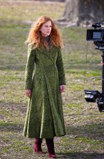 NICOLE KIDMAN on the Set of The Undoing in New York 03/27/2019
