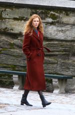 NICOLE KIDMAN on the Set of The Undoing in New York 03/29/2019