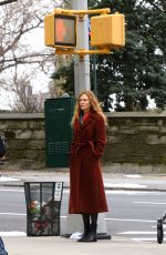 NICOLE KIDMAN on the Set of The Undoing in New York 03/29/2019