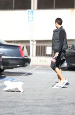 NICOLE MURPHY Out with Her Dog in Beverly Hills 03/07/2019