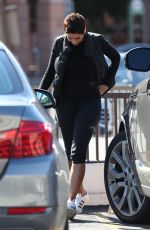 NICOLE MURPHY Out with Her Dog in Beverly Hills 03/07/2019