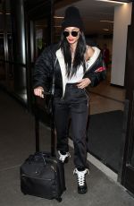 NICOLE SCHERZINGER at Los Angeles International Airport 03/07/2019
