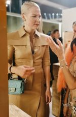 NICOLE SCHERZINGER at Shapes of Water Exhibition by Hong Kong Fendi 03/28/2019